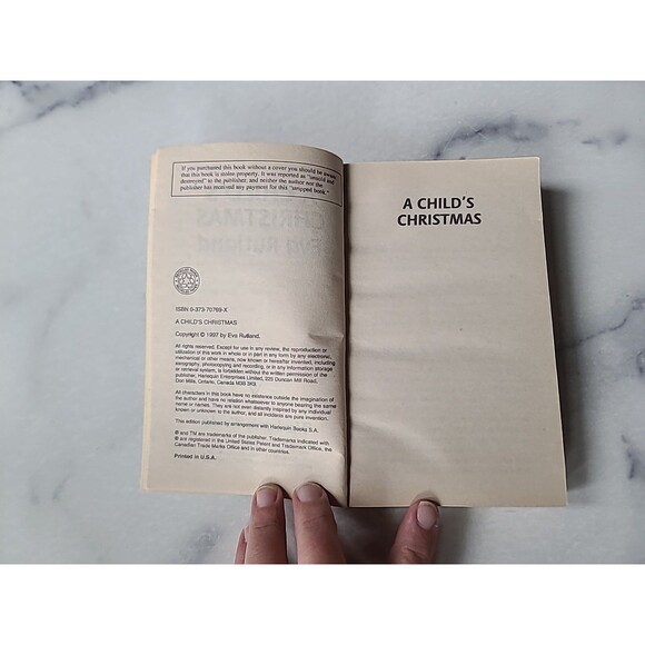 A Child's Christmas By Eva Rutland Paperback - Picture 4 of 10